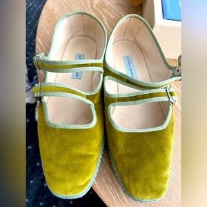 Viani Milano Mary Jane’s pistachio